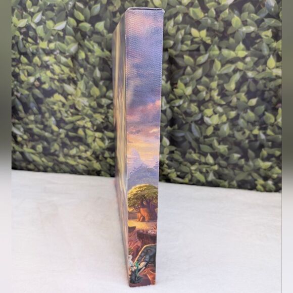 Thomas Kinkade Disney The Lion King 14" x 14" Gallery Wrapped Canvas Art - Picture 8 of 16